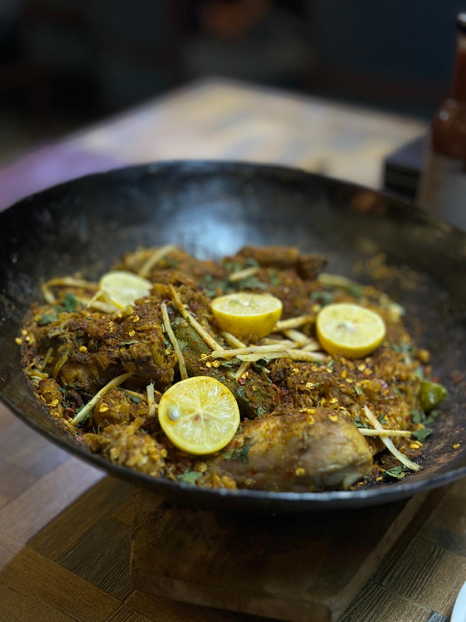 Chicken balochi karahi
