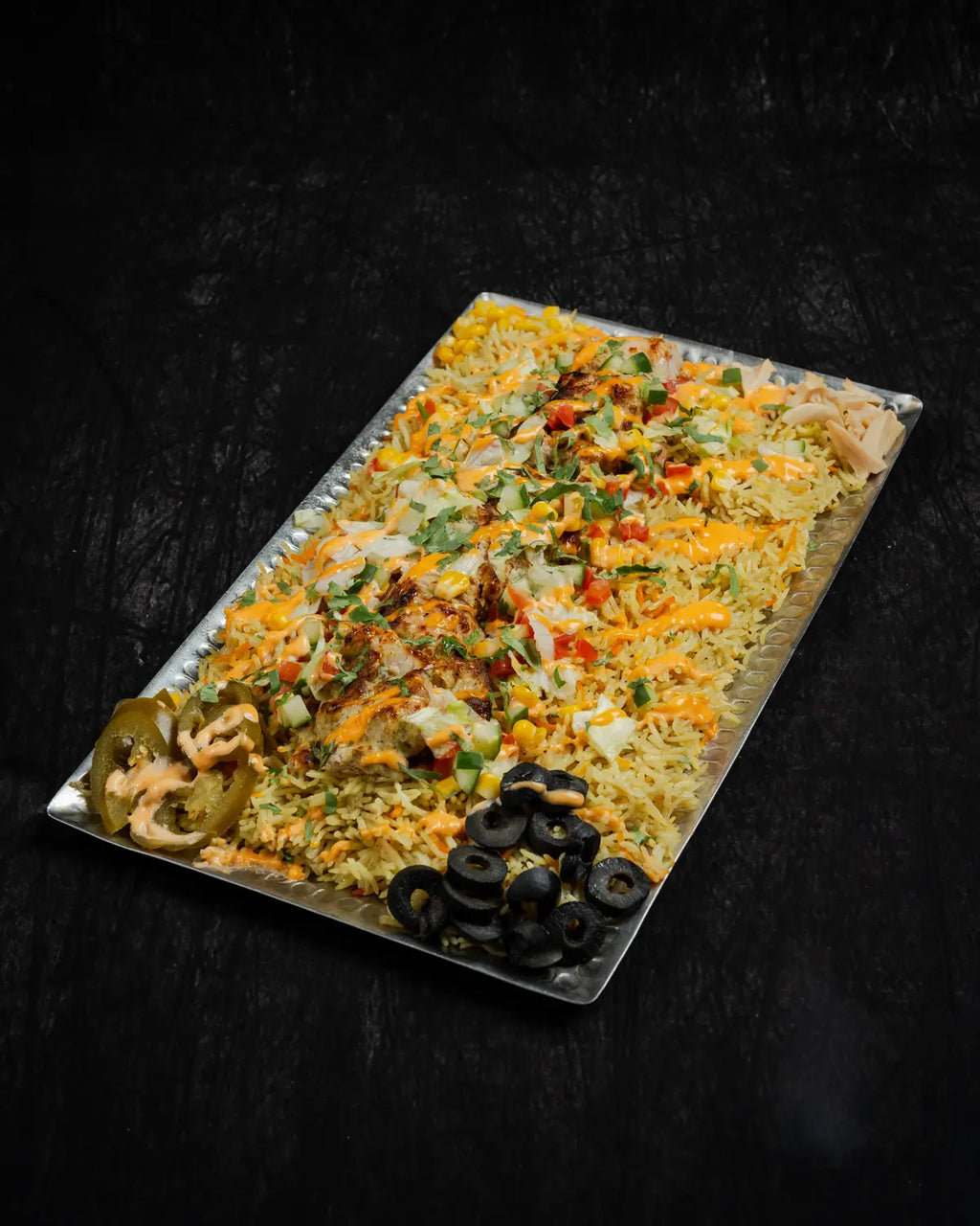 Turkish chipotle platter