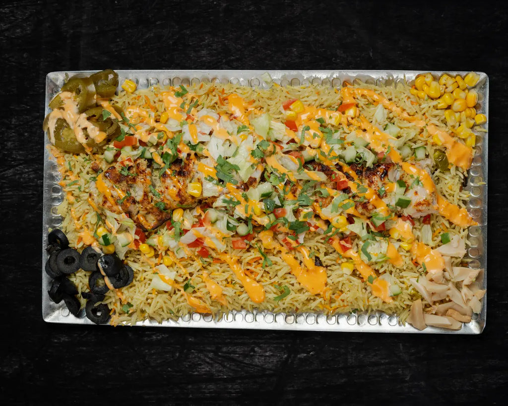 Turkish chipotle platter