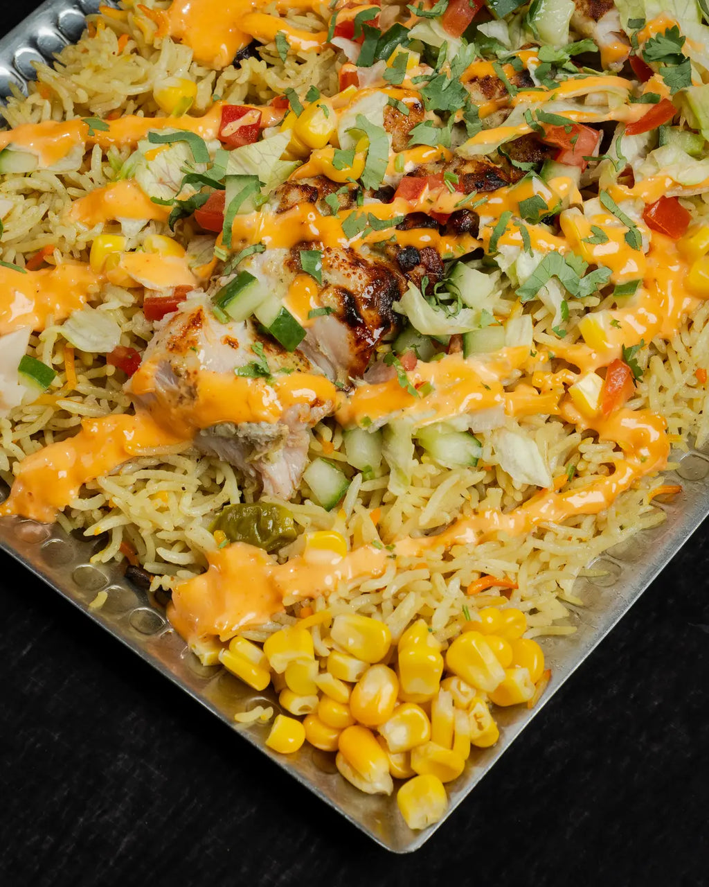 Turkish chipotle platter