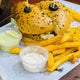 Chicken Mushroom Grilled Burger