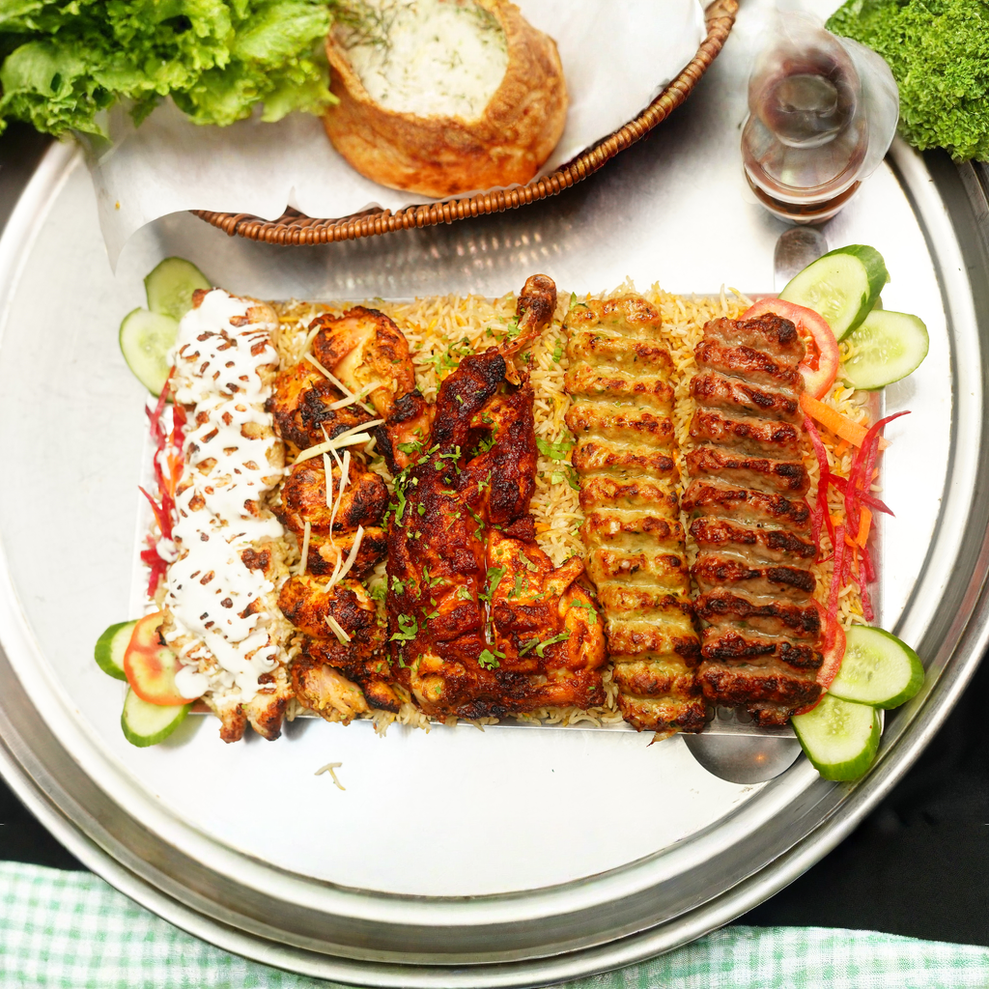 Bar BQ Platter (mini)